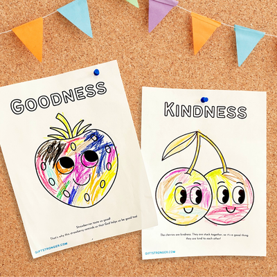 Preschool Unit Study: Fruit of the Spirit Curriculum | Printable PDF Download