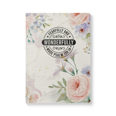 Wonderfully Made Softcover Journal - Printer Mom