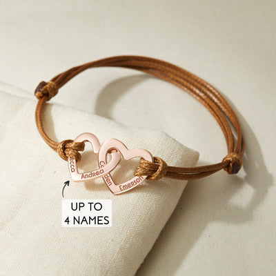 Forever in My Heart – Personalized Grandma Bracelet