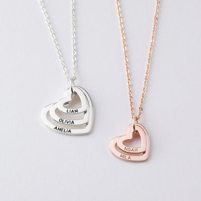 Heartstrings – Personalized Family Name Necklace